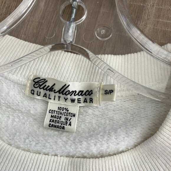 Vintage 90s Club Monaco Crest Sweatshirt - Picture 13 of 13